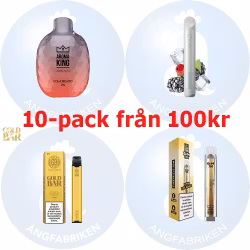 10 pack engångsvejps från 50kr