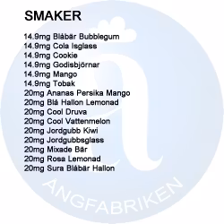 10p VapeM8 Cube engångsvejp 20mg / 14,9mg