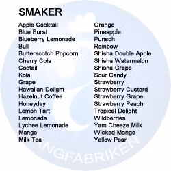 Fizzy shortfill 100ml