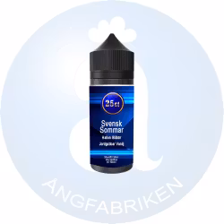 25ct Shortfill 100ml flaska (fylld med 50ml)