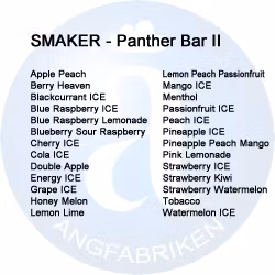 10p Panther Bar 2.0 20mg