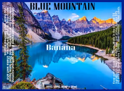 Blue Mountain shortfill 80ml i 120ml flaska