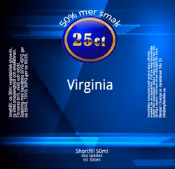 25 carat 100ml Virginia