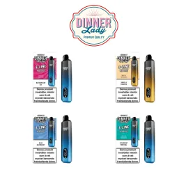 Dinner Lady S-Line | Batteri + Pod | 20mg/ml