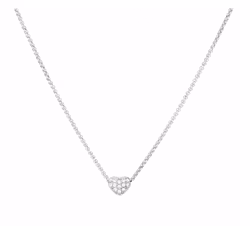 Dawn Crystal halsband silver