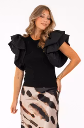 Nora Top Svart