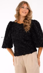 Edith blus svart