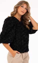 Edith blus svart