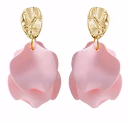 Paloma small örhänge rosa/guld