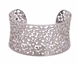 Leaf armband i silver
