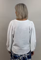 Ellinora blus vit