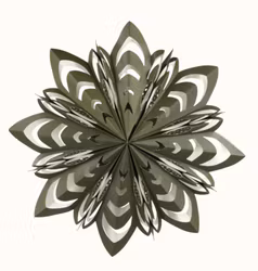 Jul stjärna olivgrön inkl.sladd