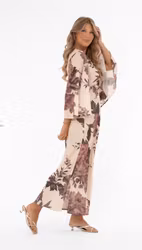 Meadow klänning i champagne/rose/sage