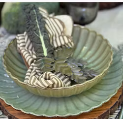 Skål/ djup tallrik Joy grass