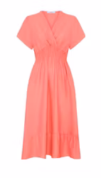Klänning Vera i korall