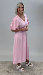 Camille klänning Rosa