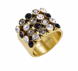 Lima ring svart/guld