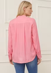 Marie lång blus i 2xXL rosa