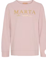 Annemette sweatshirt gammelrosa