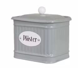 Plåtburk Plåster Hugo grön