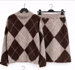 checkmate set – Espresso/taupe