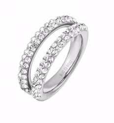 Iris ring silver