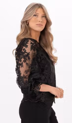 Amandine blus svart