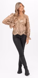 Amandine blus guld