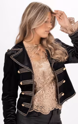 Lisa Marie jacka svart