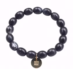 Estelle resin armband svart
