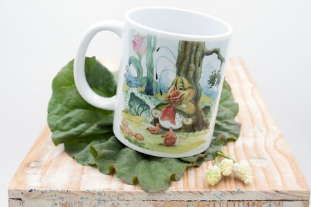 Mugg Stickande melonpingvin