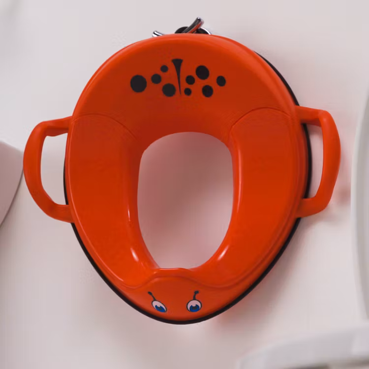 Begynd at bruge toilettet med toiletsæde Mariehøne
