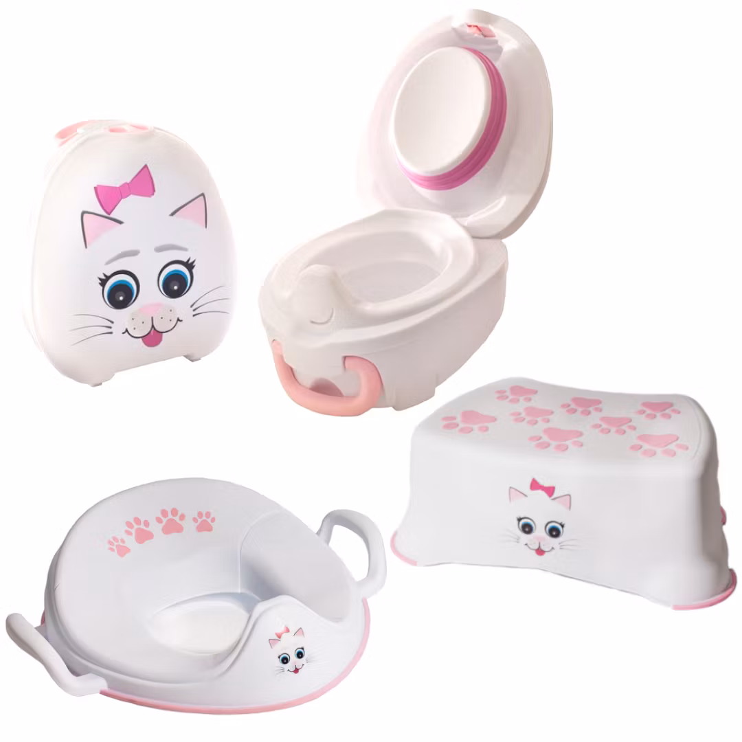 My Carry Potty potte, toiletsæde & skammel Kat