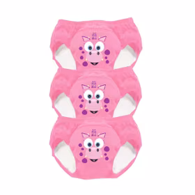 My Carry Potty pottetræningsbukser Pink Drage 3-pak