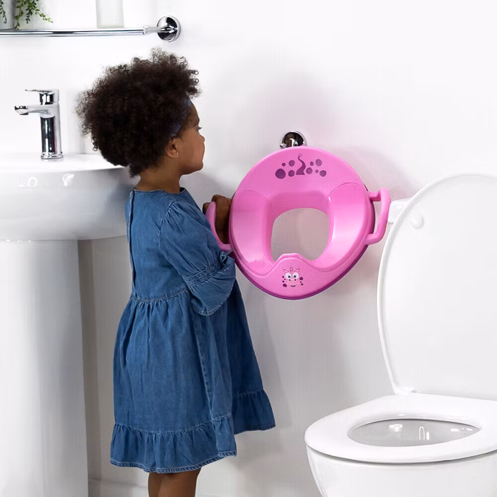 Toiletbræt til børn - My Carry Potty Pink Drage