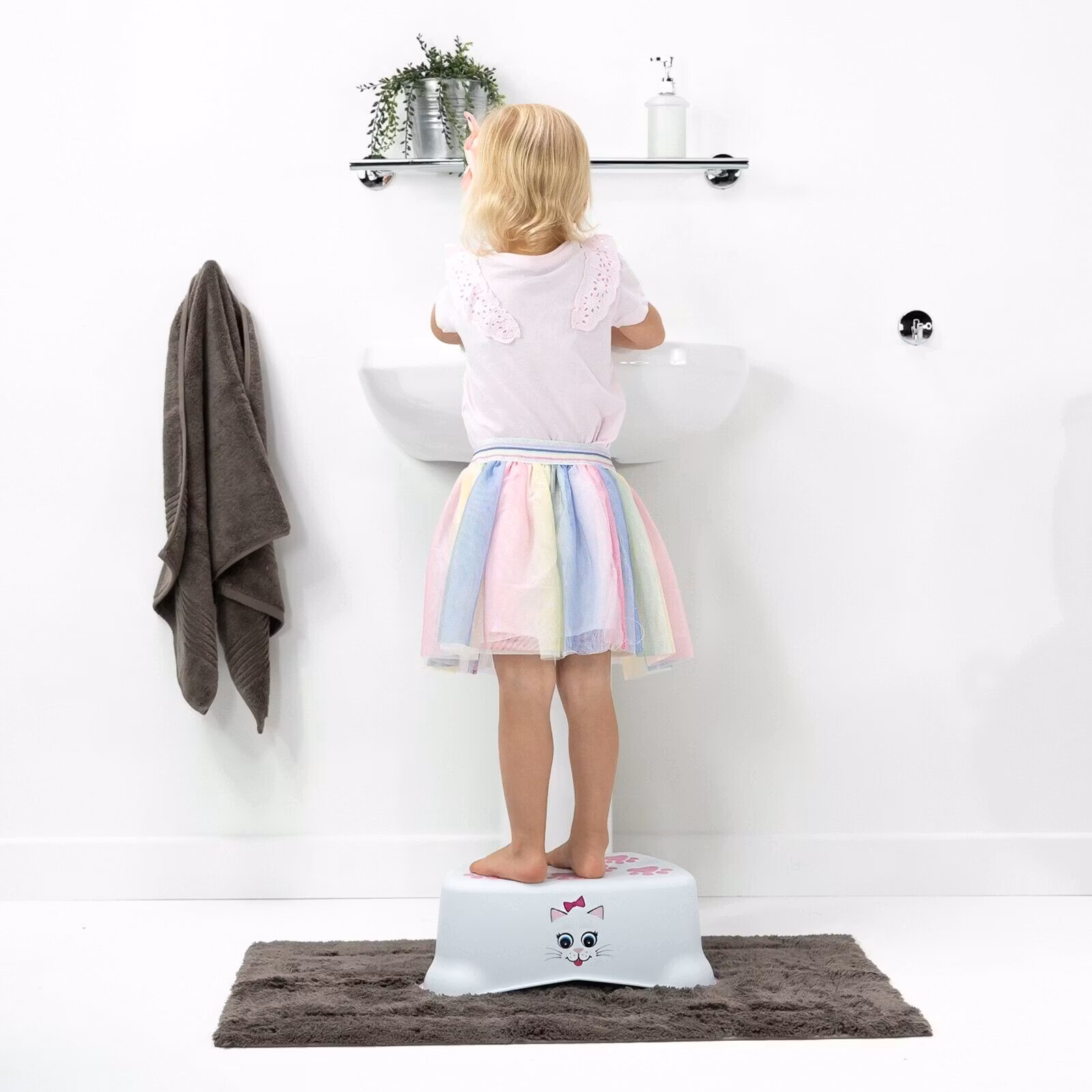 Sæt med toiletsæde og skammel My Carry Potty Kat