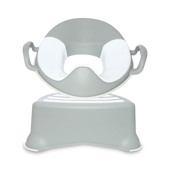 My Carry Potty Toiletsæde & Skammel til børn Pastelgrå