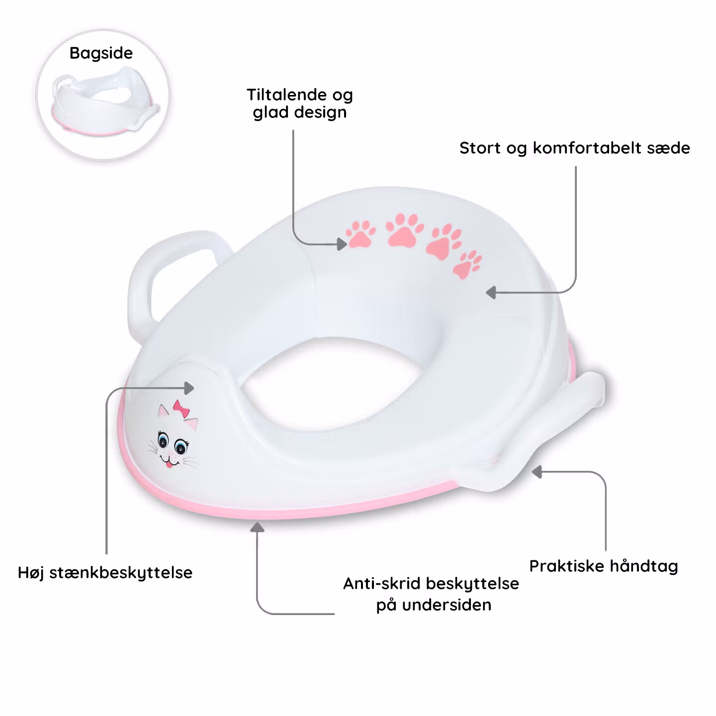 Toiletbræt & skammel My Carry Potty Kat