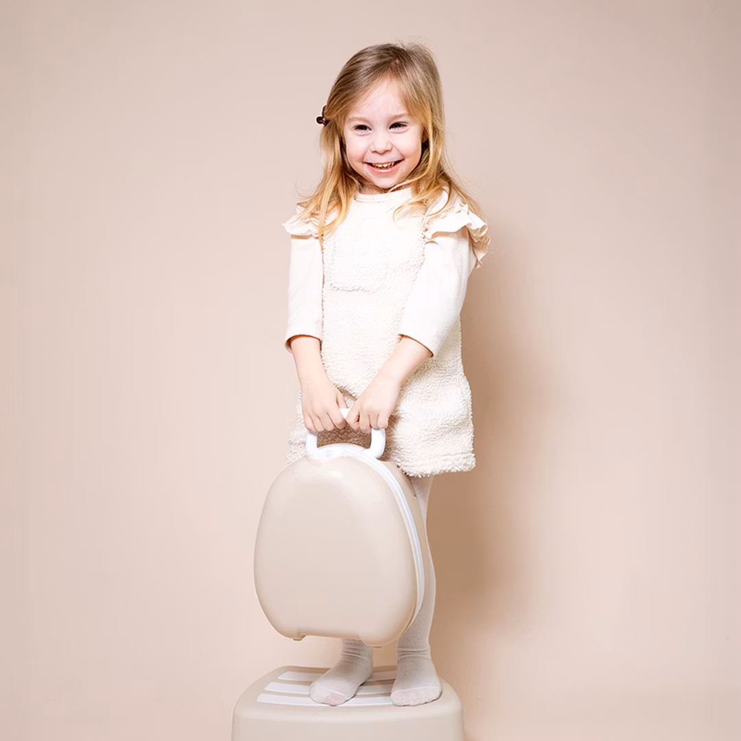 My Carry Potty bærbar potte Naturlig beige