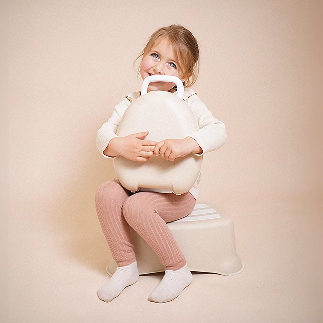 My Carry Potty bærbar potte Naturlig beige