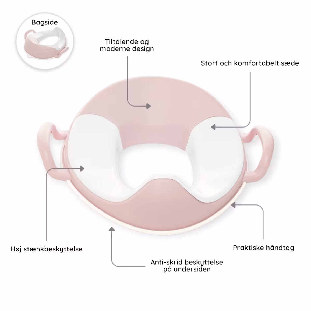 My Carry Potty Pottetræningssæt Pastelpink