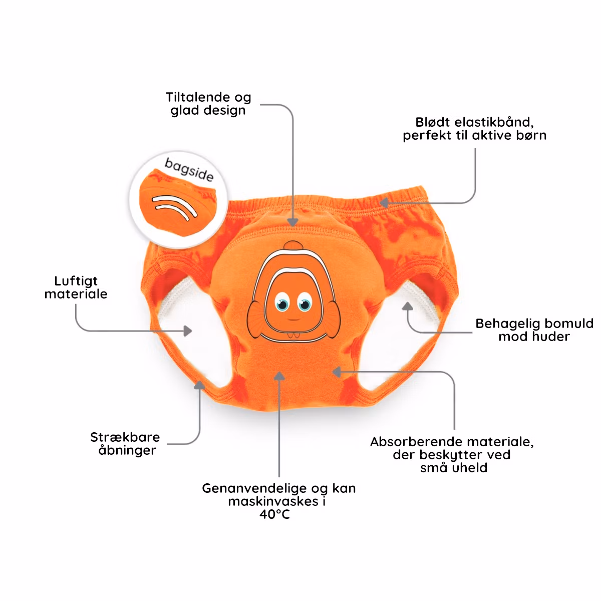 My Carry Potty Pottetræningssæt & Toilettræning Klovnefisk