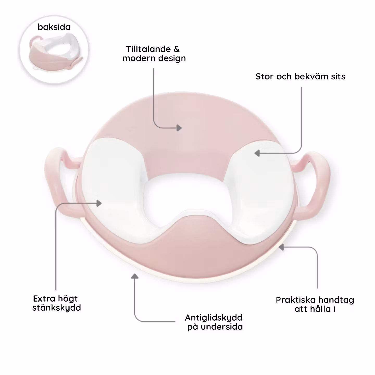 My Carry Potty Pottetræningssæt & Toilettræning Pastelpink