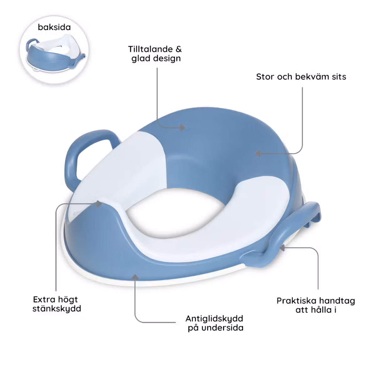 My Carry Potty Pottetræningssæt & Toilettræning Pastelblå