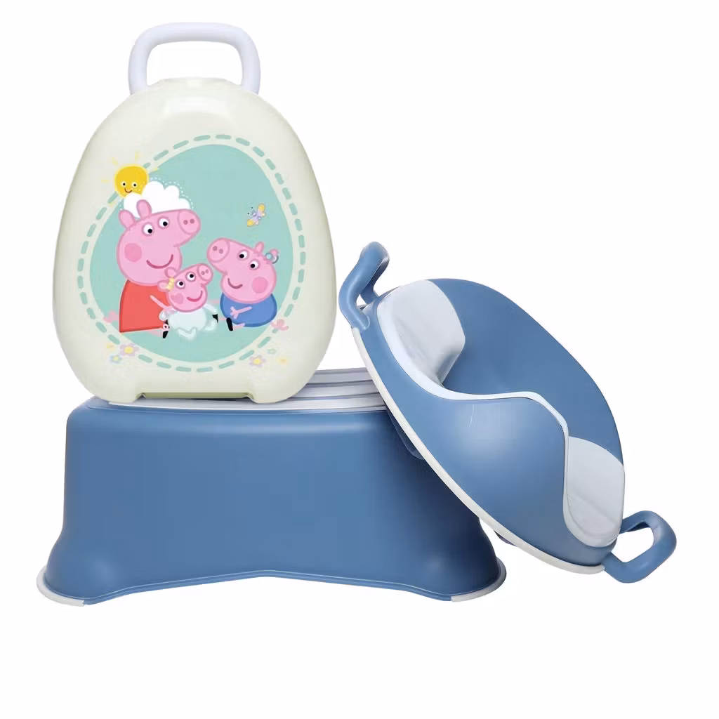 My Carry Potty Potte, Toiletsæde & Skammel - Pottetræningssæt til børn Gurli Gris mint