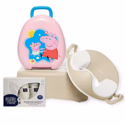My Carry Potty Potte, Toiletsæde, Skammel, Pottetræningsbukser - Pottetræningssæt & Toilettræning til børn Gurli Gris rosa
