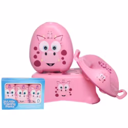 My Carry Potty Potte, Toiletsæde, Skammel, Pottetræningsbukser - Pottetræningssæt & Toilettræning til børn Pink Drage