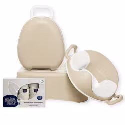 My Carry Potty Potte, Toiletsæde, Skammel, Pottetræningsbukser - Pottetræningssæt & Toilettræning til børn Naturlig beige