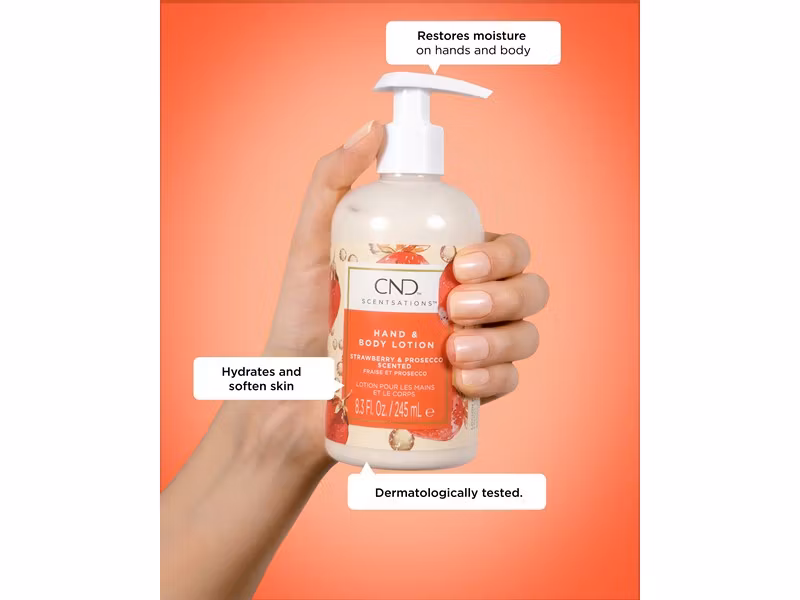 Scentsations Strawberry & Prosecco, Hand & Body Lotion