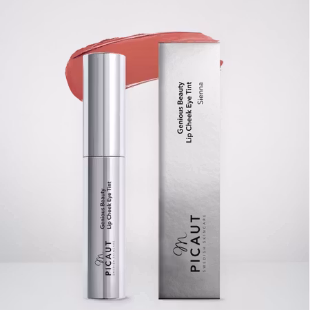 M Picaut Genious Beauty Lip Cheek Eye Tint Sienna